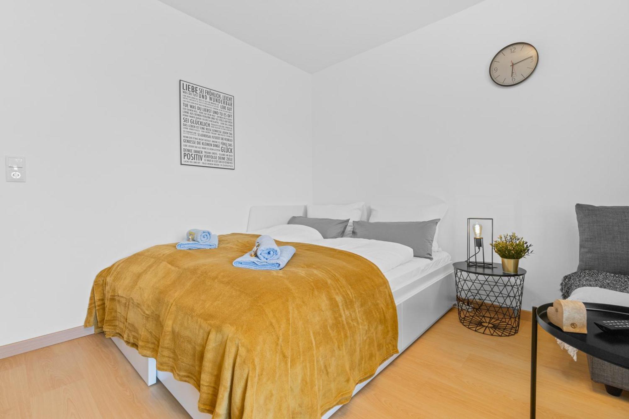 Sonniges City-Apartment Mit Suedbalkon Und Parklatz Neusass Buitenkant foto