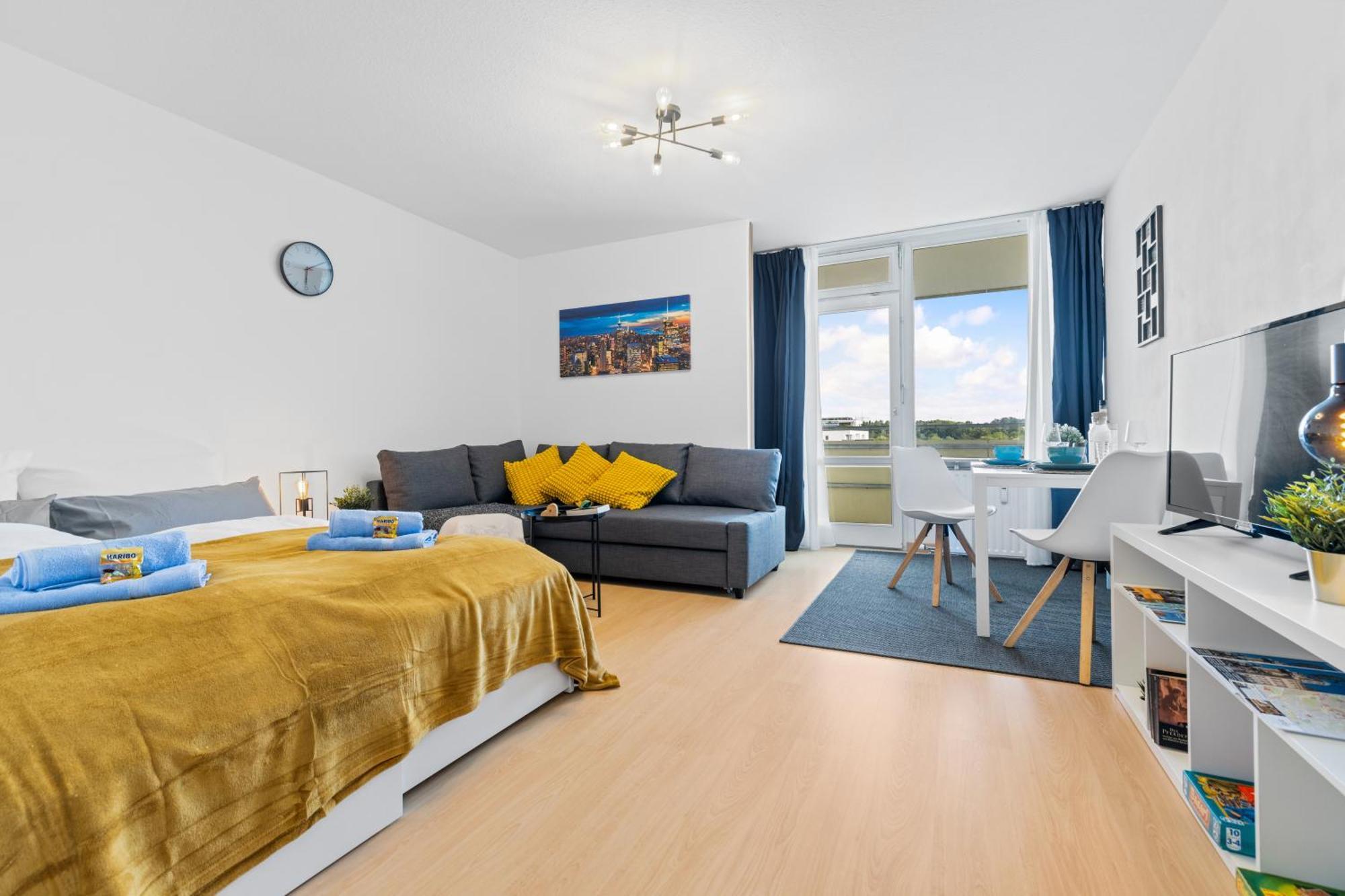 Sonniges City-Apartment Mit Suedbalkon Und Parklatz Neusass Buitenkant foto